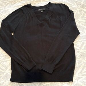 Women’s Banana, Republic factory, crewneck, black sweater, size medium